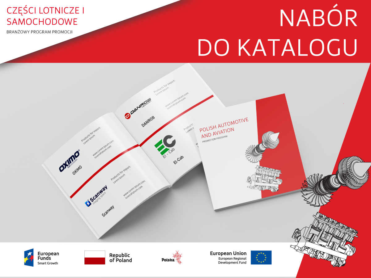 Nabór do katalogu branży Części Samochodowe i Lotnicze